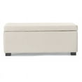 thumbnail image 7 of Adore Decor Arlo Tufted Storage Bench Ivory, 7 of 7
