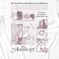 thumbnail image 3 of Disney Aristocats Women's Story Panels T-Shirt (Bright White, S-XXL), 3 of 4