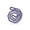 Purple, variant on 36 Inch Long 7.5-8MM Polished-Fininsh Genuine Amethyst Endless Infinity Opera Length Chakra Mala Beaded Strand Necklace.