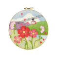 thumbnail image 1 of Rongfmy 1 Set Punch Embroidery DIY Projects Pen Hoop Yarn Mat Tool Supplies Color B, 1 of 8