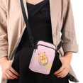 thumbnail image 4 of HELLHERO with Zipper Closed Polyester Crossbody Small Crossbody Bags Men, Women 4.33"x1.97"x7.09" Star-Moon-Bear, 4 of 7