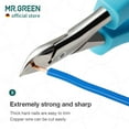 thumbnail image 5 of MR.GREEN Nail Clippers Toenail Cutters Anti-Splash Professional Ingrown Thick Hard Nail Scissors Pedicure Tools Manicure Sets (Blue Handle), 5 of 6