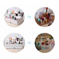 thumbnail image 3 of Desktop Makeup Box Plastic Vanity Display Organizer Cosmetic Holder with Drawers, 3 of 10