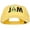 Yellow, variant on Jamaica JAM Flag Embroidered Low Profile Cap - Olive OSFM