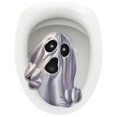 thumbnail image 1 of 1 Sheet Halloween Sticker Toilet Poster 3d Halloween Sticker Halloween Decor, 1 of 4