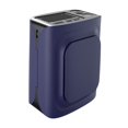 thumbnail image 3 of Ventilador de cintura personal Ventilador de cuerpo refrescante Ventilador de cintura para senderismo Mochilero Pesca Azul, 3 of 9