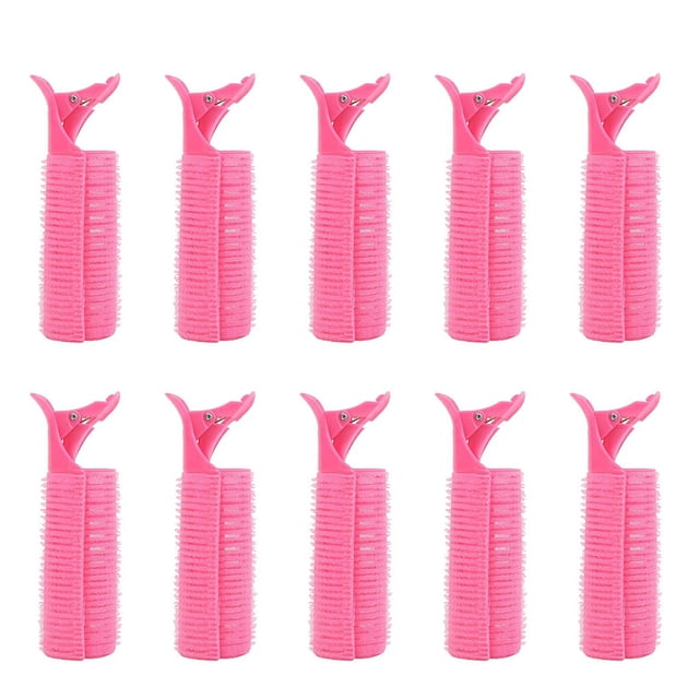 Pinces à Racines Volumisantes Moelleuses, Rouleaux Volumisants pour Boucler les Cheveux, Ménagères, Lavables, Réutilisables, en Plastique, Pinces Sans Chaleur, Accessoires, 10 Pcs