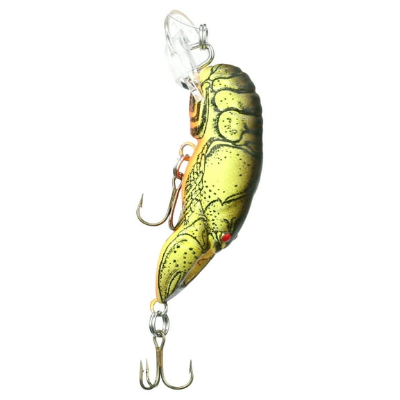 Rebel Teeny Wee Craw Crankbait Chartreuse Brown 1 1/2" 1/10 oz.