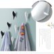 thumbnail image 3 of Gancho de Pared Injueey Forma de Pájaro Almacenamiento y Organización del Hogar Blanco HA2825-05B, 3 of 6