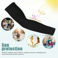 thumbnail image 5 of WEUVEB 2-Pack Breathable Basketball Arm Sleeves with UPF Sun for Men, Lightweight Sports, 5 of 8