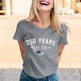 thumbnail image 2 of 250 Anniversary USA Shirt Women USA 250th Anniversary Shirt Patriotic American Tops 1776-2026 Tshirt Gifts, 2 of 5