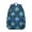 Blue-15, variant on Gothic Psychedelic Mushroom Backpack Trippy Magical Forest Boho Mushroom and Fairy Tale Design Aesthetic Woodland School Bag
