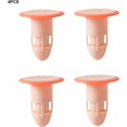 thumbnail image 3 of lune-Paquete de 4 tapones de drenaje para piso de ducha, a prueba de olores, para hotel, cocina, baño (rosa), 3 of 5