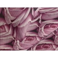 thumbnail image 3 of Ambesonne Floral Quilted Coverlet 3 Pcs, Roses Petals Spring Romance, King Size, Pink and Plum, 3 of 4