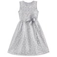 thumbnail image 1 of Flower Girl Dress Lace Sequin Flare Gray Wedding Party 5, 1 of 6