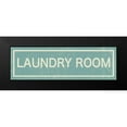 thumbnail image 2 of PI Studio 18x8 Black Modern Framed Museum Art Print Titled - Laundry Room, 2 of 5