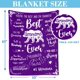 thumbnail image 3 of LHSHID Gifts for Grandma for Grandma Grandma Blanket Birthday Gifts for Grandma Form Granddaughter Grandkids Grandson Grandchildren Best Grandma Ever Blanket Throw 30"x40", 3 of 7