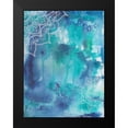 thumbnail image 2 of Varacek, Pam 19x24 Black Modern Framed Museum Art Print Titled - Blue Balance, 2 of 5