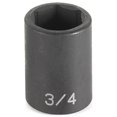 thumbnail image 2 of Grey Pneumatic GRE2072R .5 in. Drive x 2.25 in. Standard Impact Socket - Black, 2 of 3