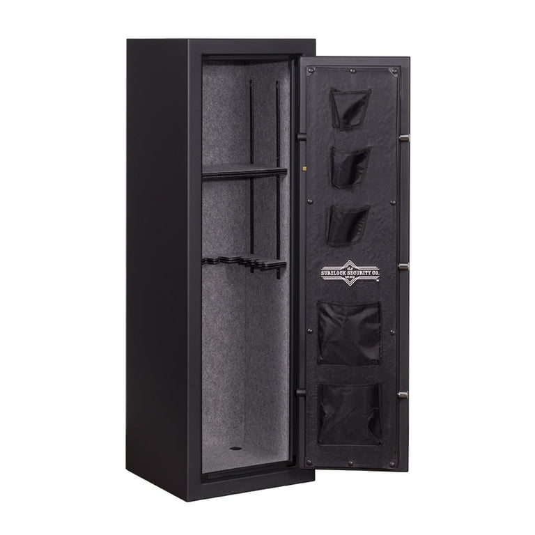 Inspector 12-Gun and Home Safe, Black Inspector 12-Gun and Home Safe, Black