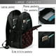 thumbnail image 4 of Fotbe Red Snake Mochila con Estampado y Puerto USB para Hombre y Mujer, Mochila Antirrobo, Mochila de Viaje, Mochila Escolar, Mochila Universitaria, 4 of 7
