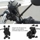 thumbnail image 3 of Soporte de teléfono para motocicleta Ecomeon cargador USB universal para manubrio negro, 3 of 5