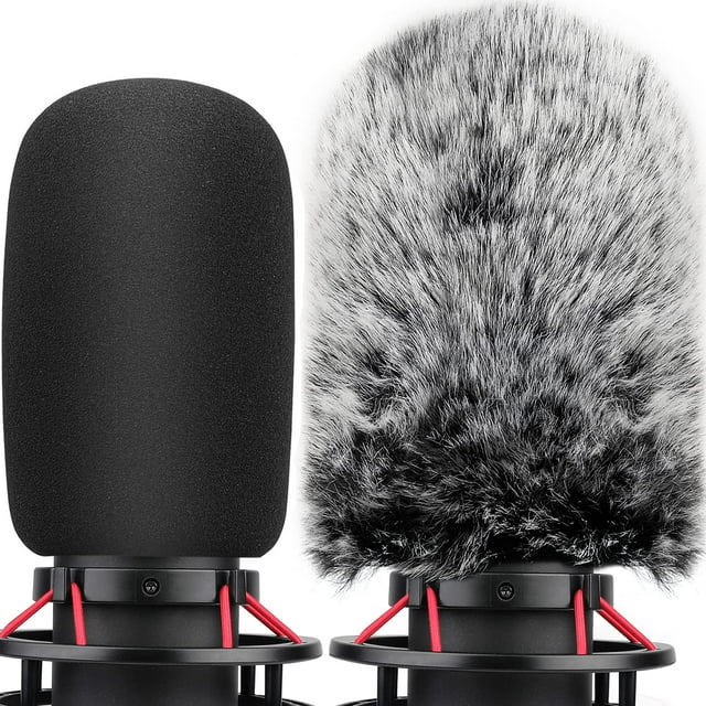 Filtro Pop para micrófono HyperX QuadCast S ChromLives, paquete de 2