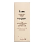 hims Extra Strength Hair Regrowth Treatment for Men with 5% Topical Minoxidil Foam for Hair Loss and Thinning Hair, Unscented No Drip Formula, 3 Month Supply