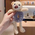 thumbnail image 4 of Party Plush Hair Rope Lovely Bear Hairband Furry Hair Scrunchies Cartoon Hair Rings Female Girl Sweet Hair Accessories, 4 of 4