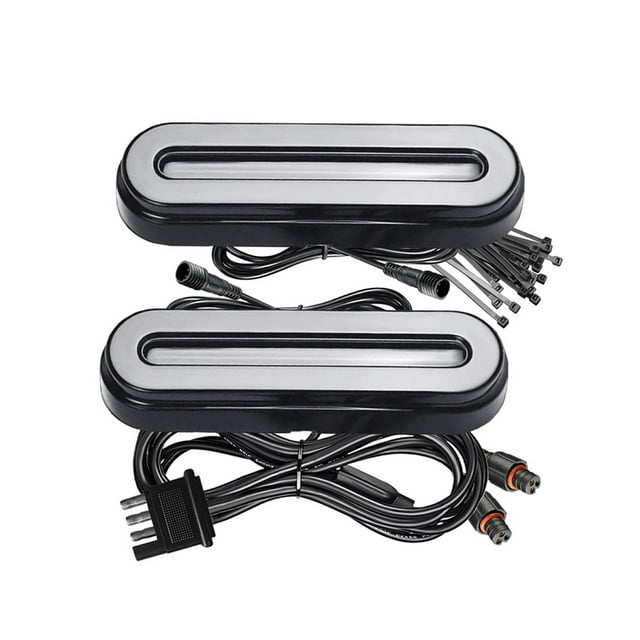 Riwesomey 58 luces traseras LED para camión, luz LED para remolque, luz para remolque, 12V, 24V, luz para camión remolque Bombillas para automóviles