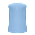 thumbnail image 6 of Women's Tank Tops 2026 Fashion Sleeveless Vest Cotton Linen Button Down Vests Summer Undershirts Camisole for Women, 6 of 8
