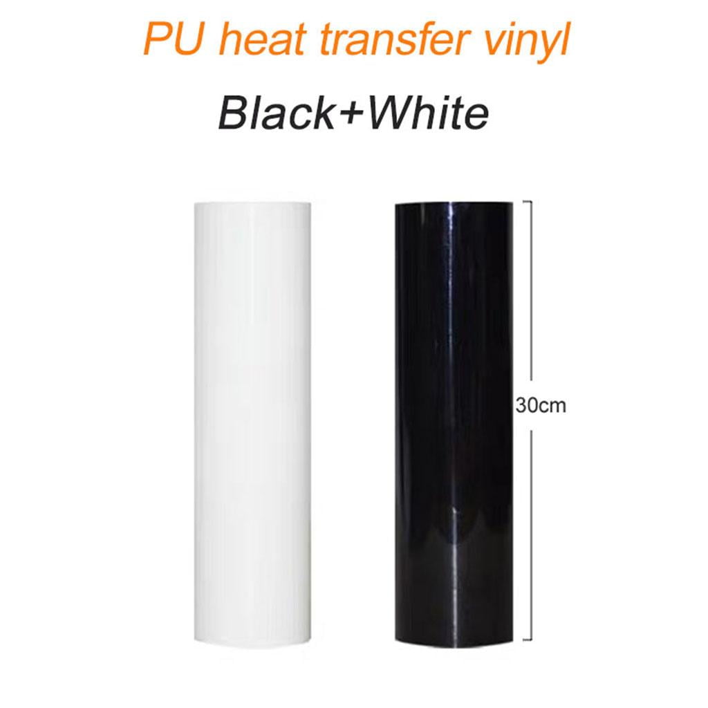 S SERENABLE 4Roll 30cm 1m Heat Transfer HTV Printing Lettering for Kunst und Skulpturen Fabrics Paper DIY Decoration Material