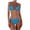 Blue, variant on Women's New Sequin Bikini Triangle Multi Color Bikini Swimsuit