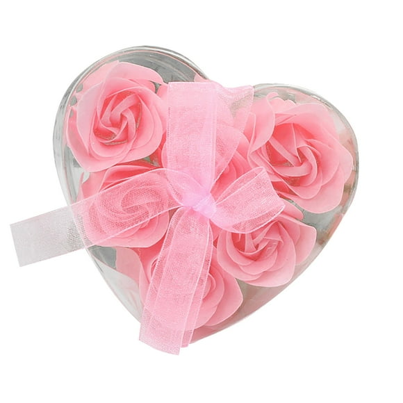 Binwennn Practical Small Soap Heart Shaped Flower Flowers Wisteria Garland Tall Flowers Magnolias Flowers Wedding Decorations for Car Winter Wedding Bouquet Baby Breath Flowers Wedding Decorations for