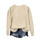 thumbnail image 4 of Ailaofu Football Sweatshirts for Women Oversized Crewneck Sweatshirt Cute Crewnecks Holiday Long Sleeve Rugby Sweat Shirts, 4 of 4