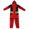 thumbnail image 4 of Deadpool Superhero Costume Unisex Hooded Onesie Union Suit-XXL, 4 of 6