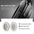 thumbnail image 4 of Audífonos Almohadillas de cuero de proteína para Bose QC2 QC15 QC25 QC35 AE2 AE2i AE2w (Blanco), 4 of 7