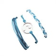 thumbnail image 5 of Minnieouse Pulseras de amistad bohemias, trenzada ajustable, de joyería, de cuerda, cuerda de mano, decoración Bohemia para amante Type1 NO1 Minnieouse CBP366510, 5 of 5