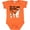 Orange, variant on Inktastic My Big Brother is a Saint Bernard Boys or Girls Baby Bodysuit