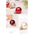 thumbnail image 3 of Gibobby Adorno para árbol de Navidad 99 piezas Conjunto de decoración para árbol de Navidad de Navidad de rojo Conjunto de surtido colgante inastillable(F), 3 of 4