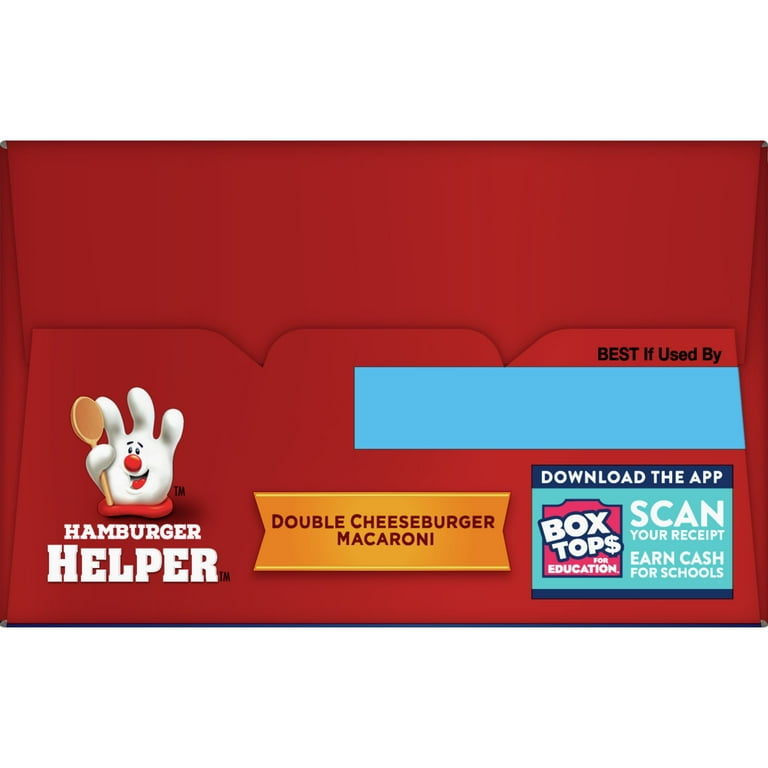 Hamburger Helper Double Cheese Macaroni, Beef & Cheese Pasta
