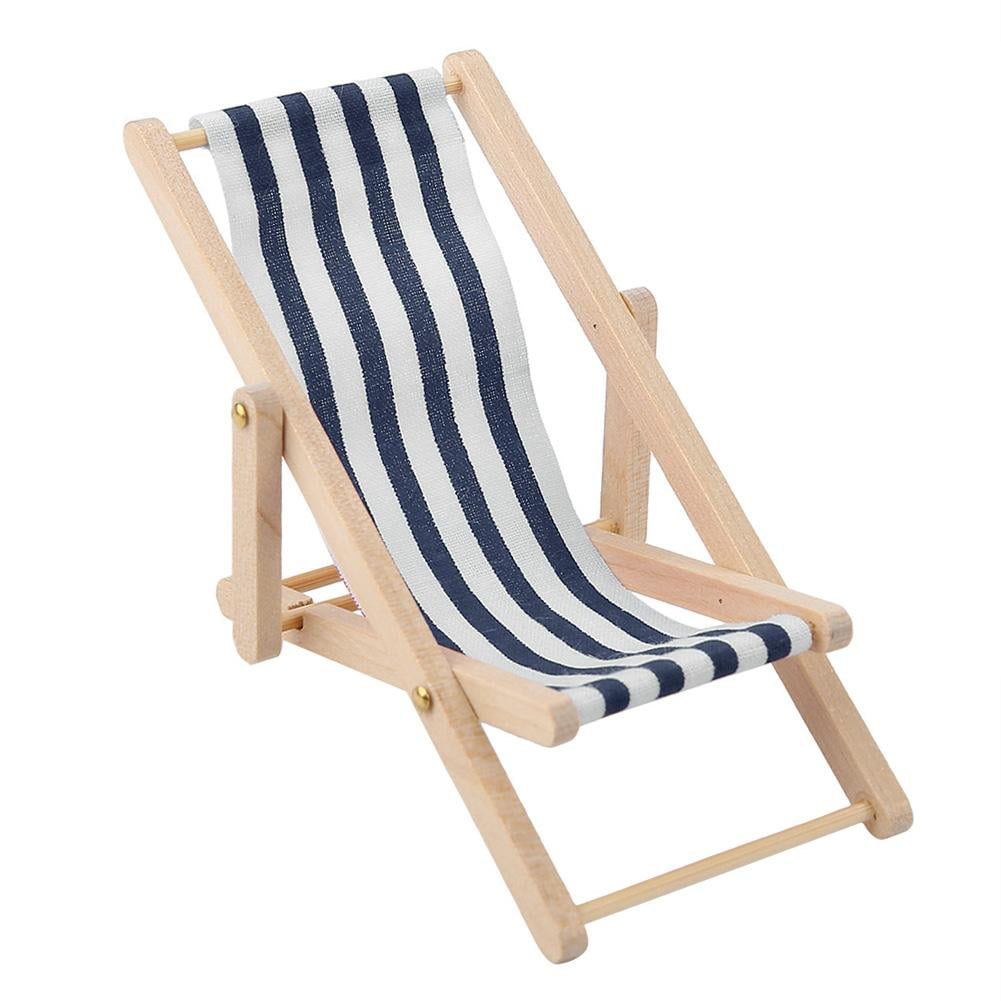 LYUMO Doll Beach Chair Toy, Doll Beach Chair,Dollhouse Accessories Mini