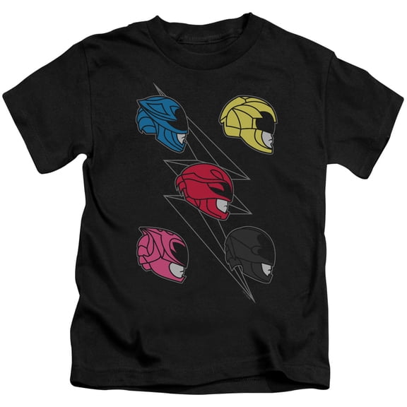 Power Rangers Line Helmets Youth 18/1 T-Shirt Black