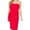 RED, variant on FashionMille Women's Casual Basic Slim Fit Sleeveless Tube Sexy Strapless Bodycon Midi Dress