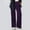 Purple, variant on Women Velour Pants Soft Velvet Sweatpants Straight Leg Joggers Casual Comfy Pajama Trousers with Pockets New Pants for Women Trendy Plus Purple XL