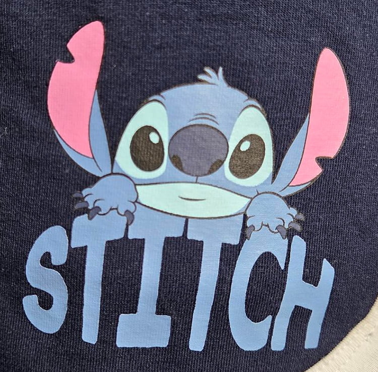 Disney Stitch Lay Junior Dolphin Knit Short, S-XL (Women's)