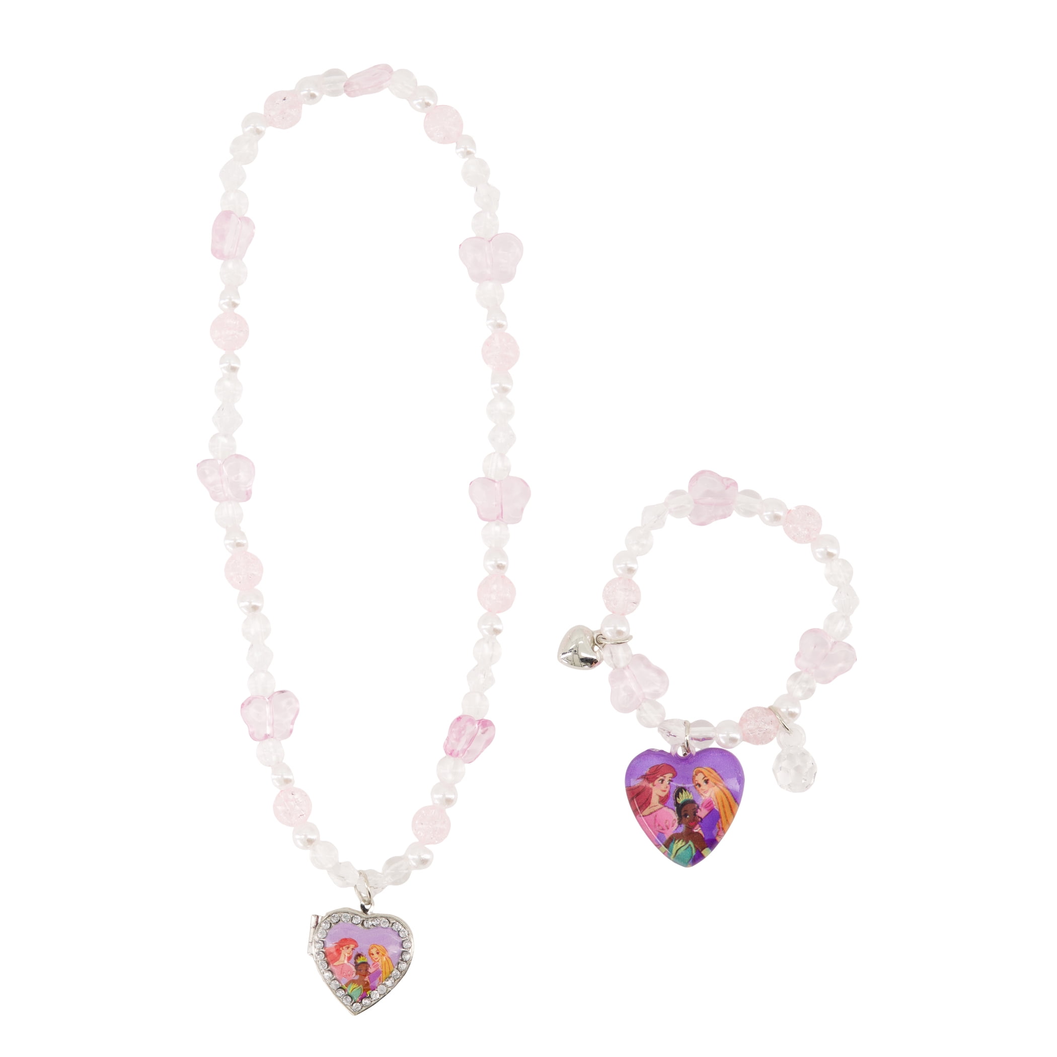 Claire's Disney Princess Necklace and Bracelet Set