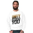 thumbnail image 5 of Unity Starts With You Social Justice Sweatshirt for Men or Women Brisco Brands X, 5 of 6
