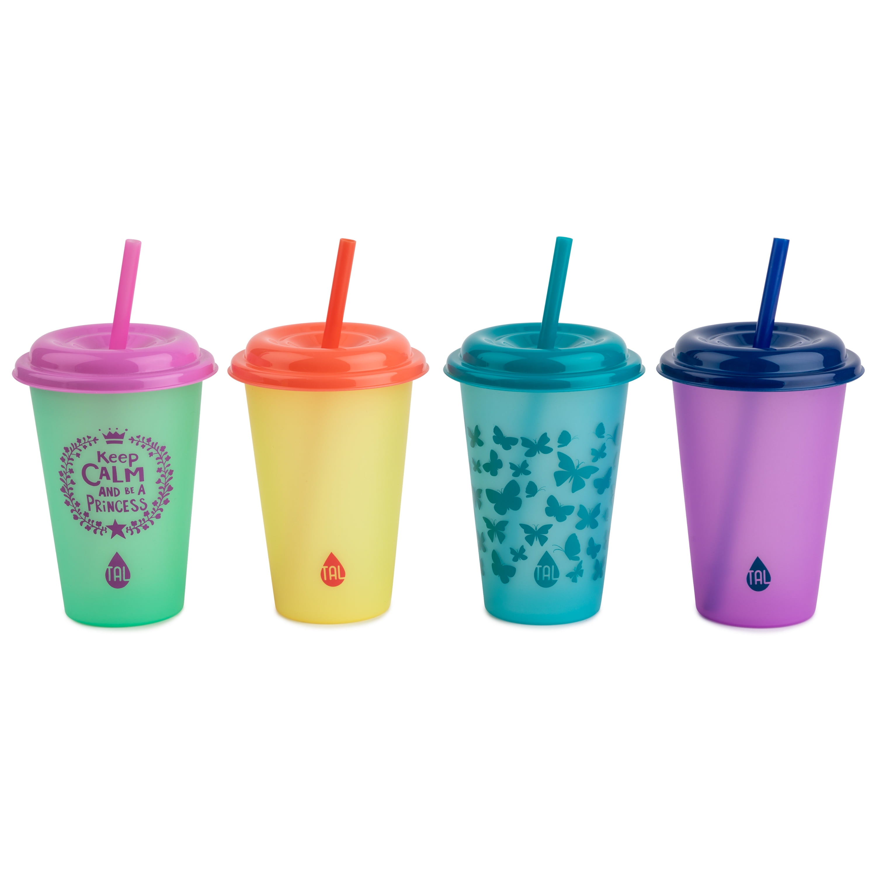 TAL Polypropylene Color Changing Cups 12 fl oz, Multi-Color