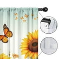 thumbnail image 4 of Blackout Kids Curtains,Sunflowers and Butterflies Childrens Insulated Curtains Set Of 2,Bedroom Essentials,Toddler Room Decor 42x84in(106x213cm), 4 of 4